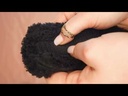 Bandeau pilou-pilou noir