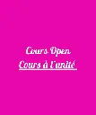 Cours Open - Cours à l'unité
